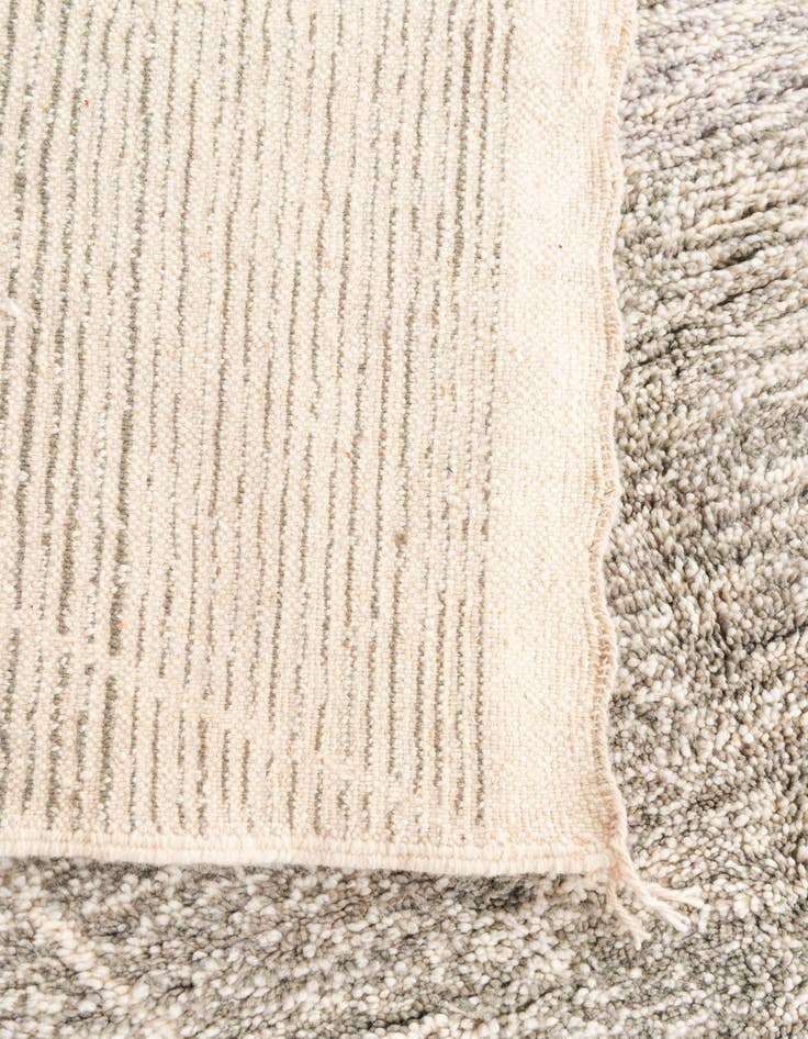 Detail image of 6' 9 x 9' 8  Hand Knotted Moroccan Wool Rug