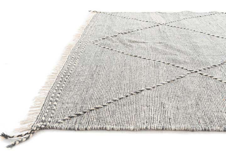 6' 6 x 11' 2 Hand Knotted Moroccan Wool Rug