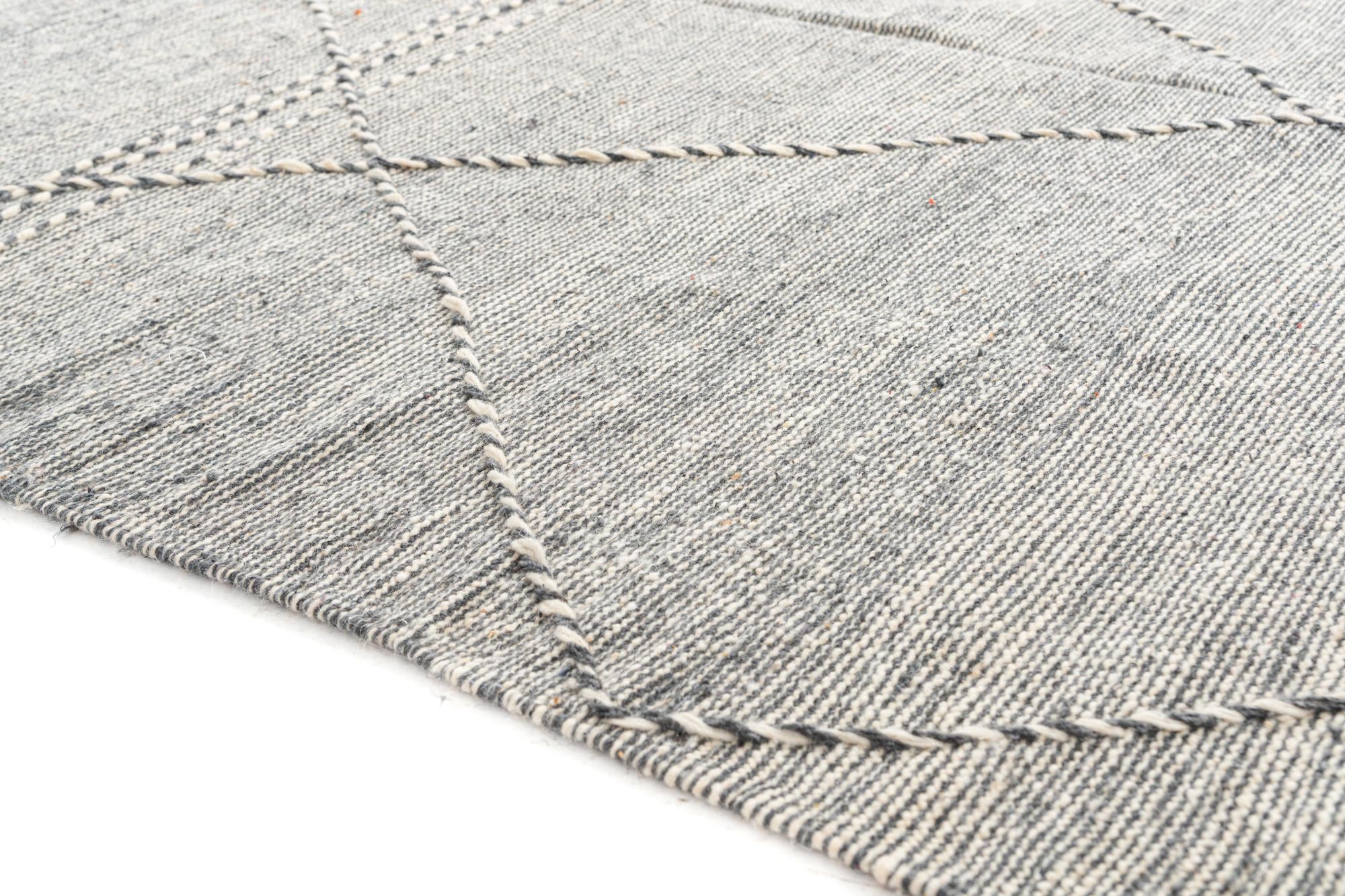 6' 6 x 11' 2 Hand Knotted Moroccan Wool Rug