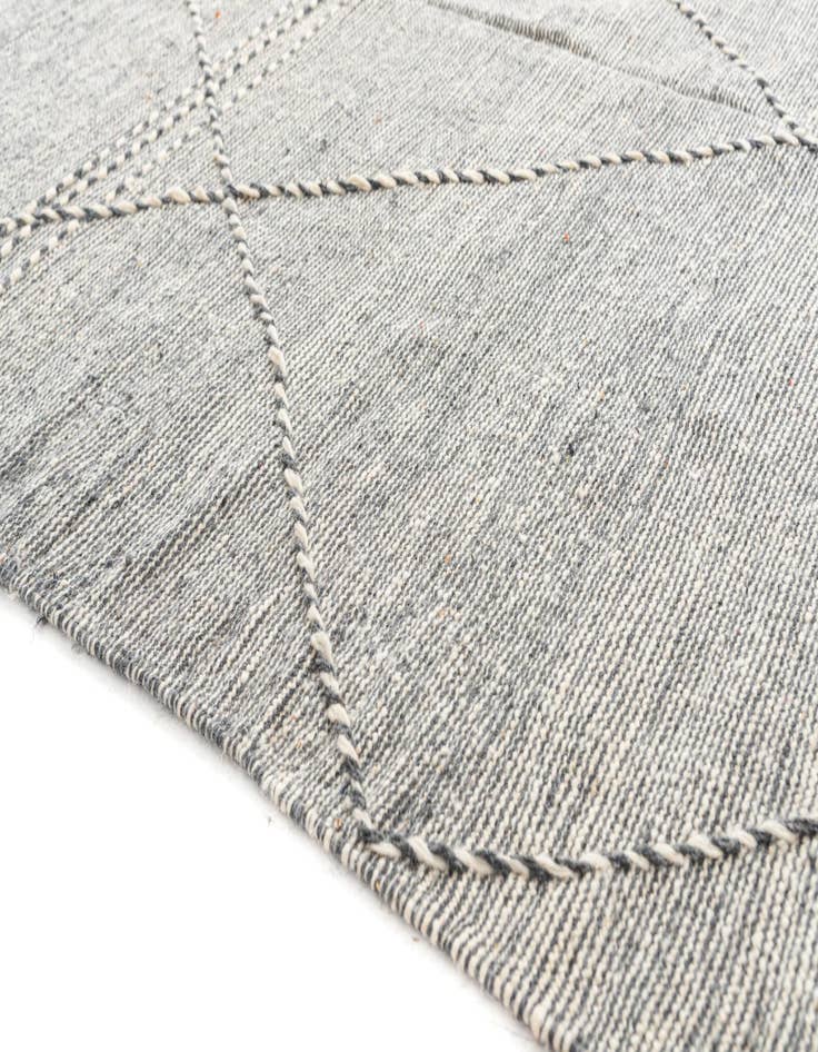 Detail image of 6' 6 x 11' 2  Hand Knotted Moroccan Wool Rug