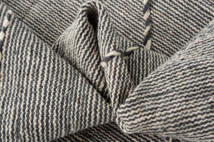 6' 6 x 11' 2 Hand Knotted Moroccan Wool Rug