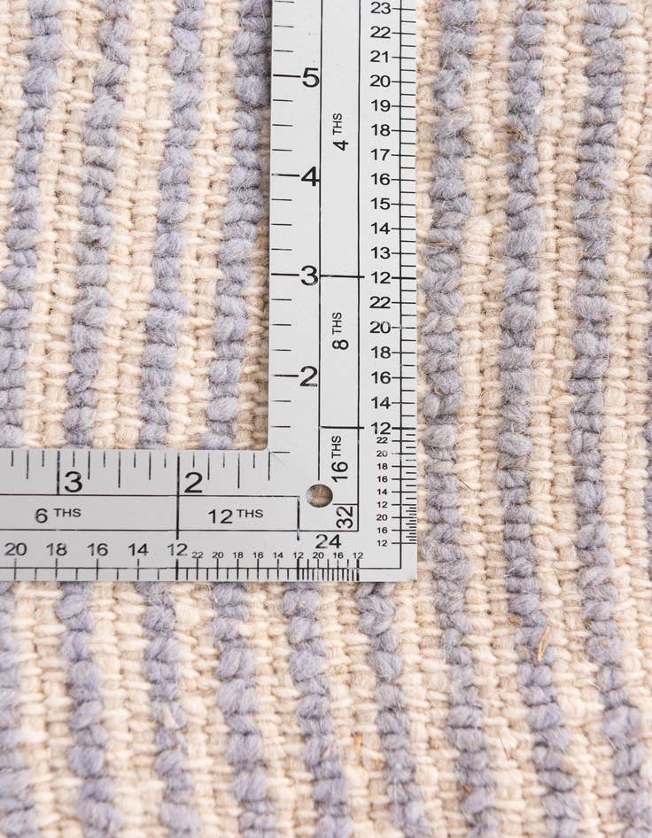 Detail image of 6' 2 x 8' 3  Hand Knotted Moroccan Wool Rug