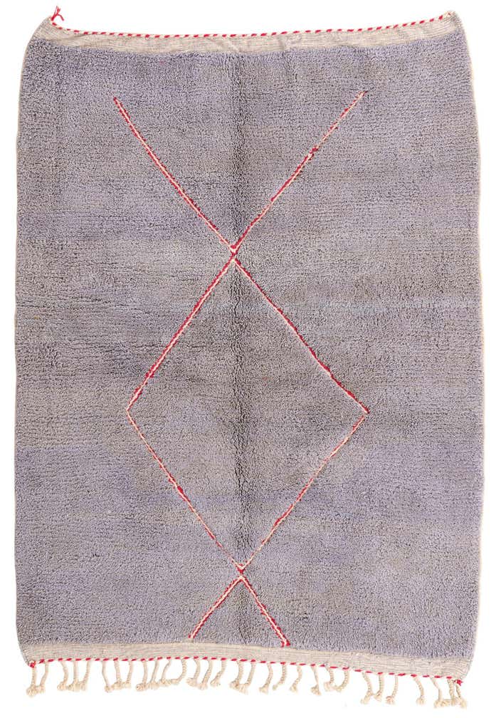 190cm x 250cm Handgeknüpft Marokkanisch Wolle Teppich