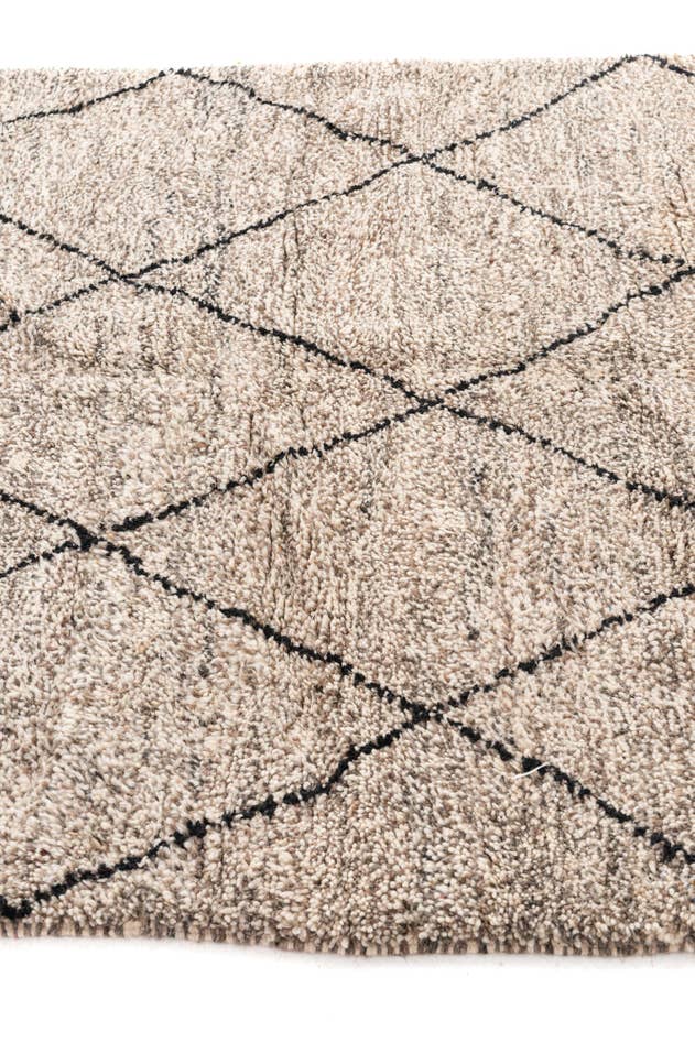 Detail image of 5' 5 x 8' 4 Hand Knotted Moroccan Wool Rug