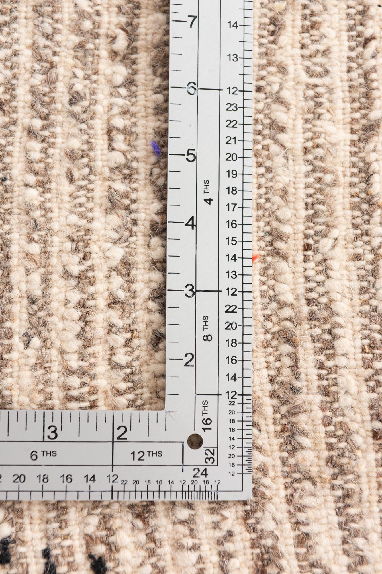 5' 5 x 8' 4 Hand Knotted Moroccan Wool Rug