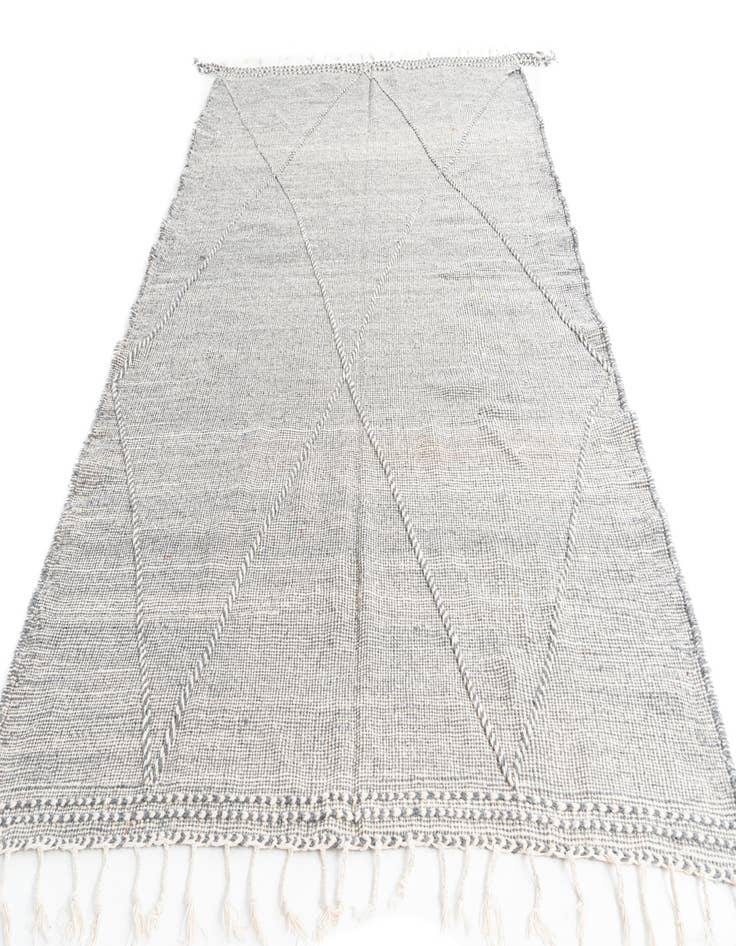 Detail image of 6' 5 x 10' 2  Hand Knotted Moroccan Wool Rug