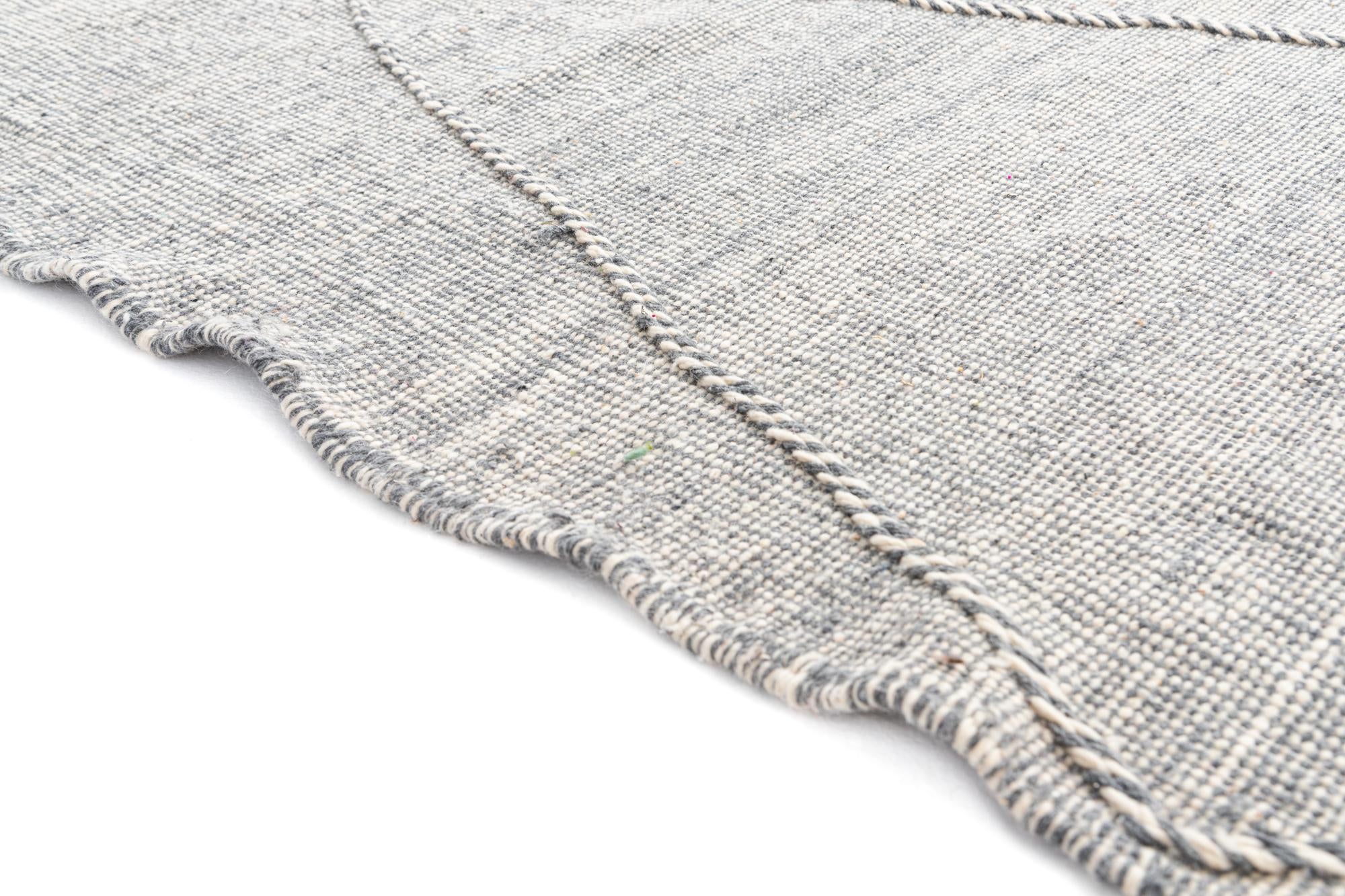 6' 5 x 10' 2 Hand Knotted Moroccan Wool Rug