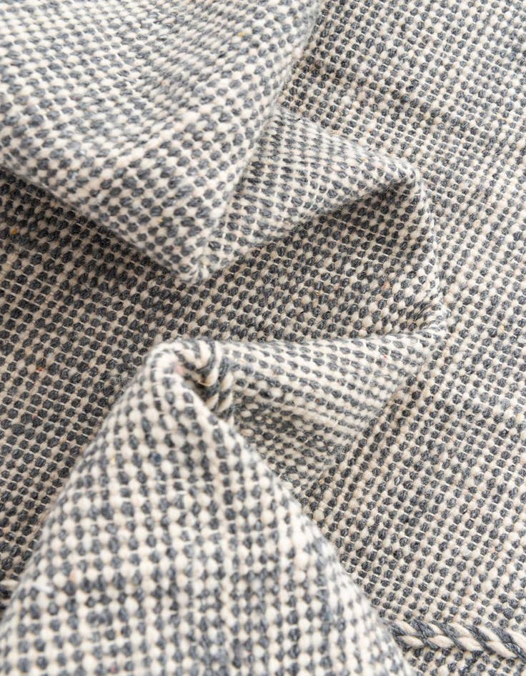 Detail image of 6' 5 x 10' 2  Hand Knotted Moroccan Wool Rug