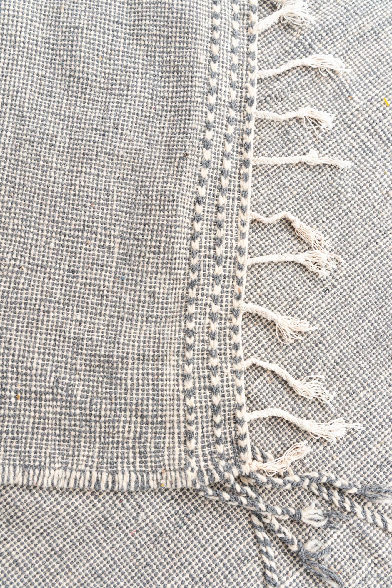 6' 5 x 10' 2 Hand Knotted Moroccan Wool Rug