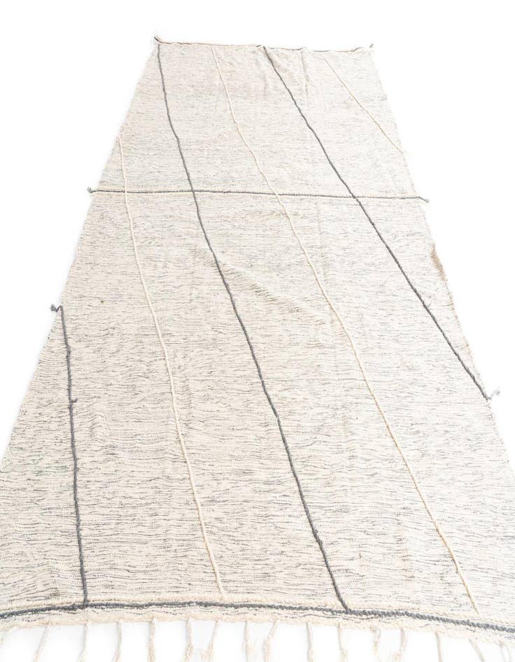 Detail image of 9' 7 x 13'  Hand Knotted Moroccan Wool Rug