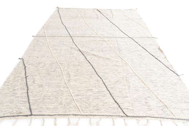 9' 7 x 13' Hand Knotted Moroccan Wool Rug