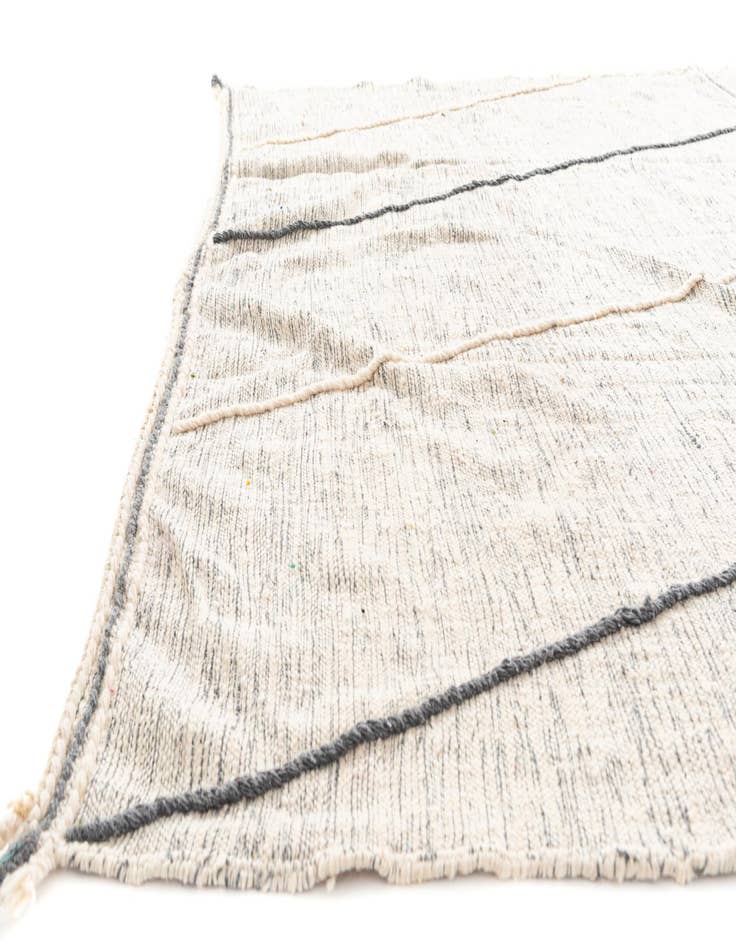 Detail image of 9' 7 x 13'  Hand Knotted Moroccan Wool Rug