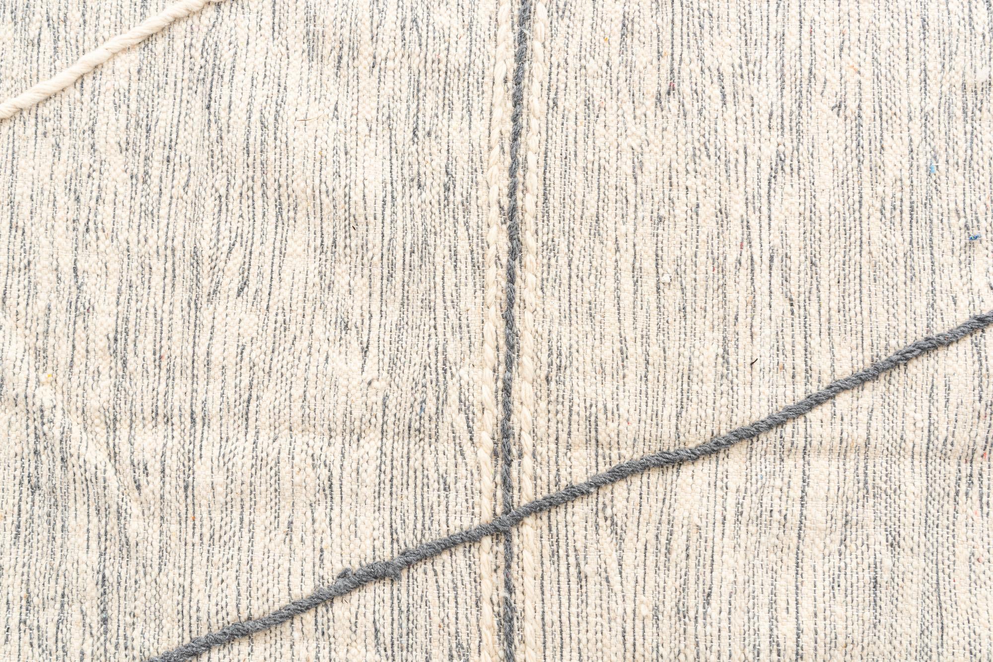 9' 7 x 13' Hand Knotted Moroccan Wool Rug