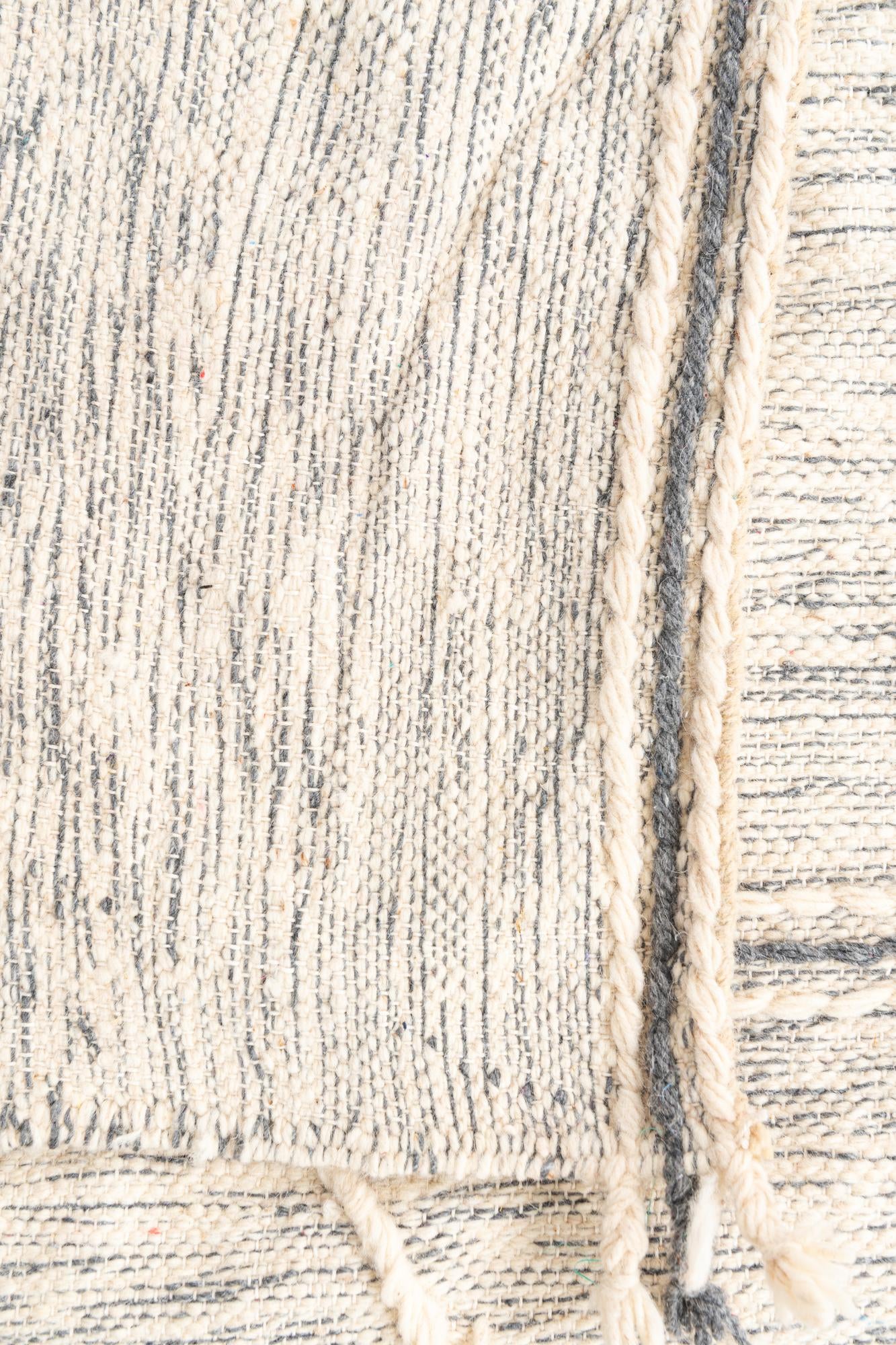 9' 7 x 13' Hand Knotted Moroccan Wool Rug