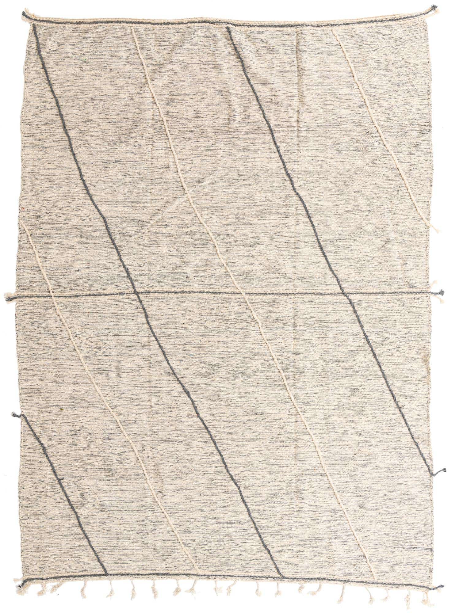 9' 7 x 13' Hand Knotted Moroccan Wool Rug