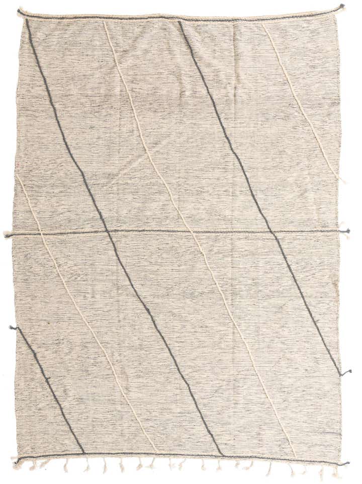 9' 7 x 13' Hand Knotted Moroccan Wool Rug