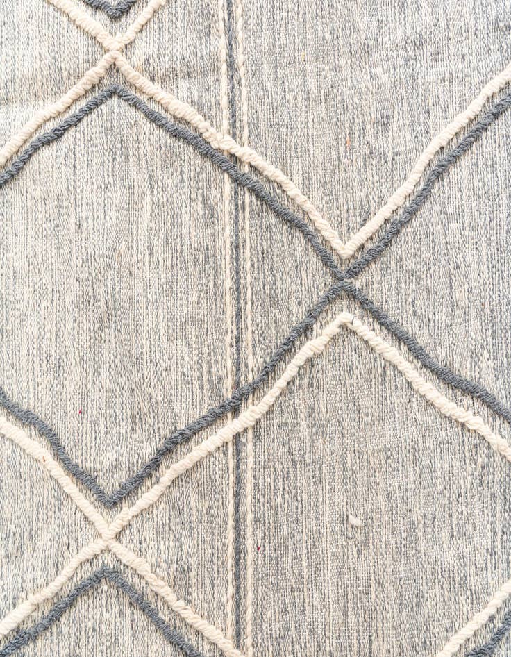 Detail image of 6' x 9' 8  Hand Knotted Moroccan Wool Rug