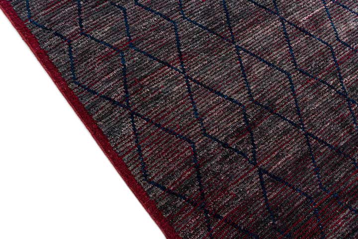 9' 6 x 12' 9 Hand Knotted Moroccan Wool Rug