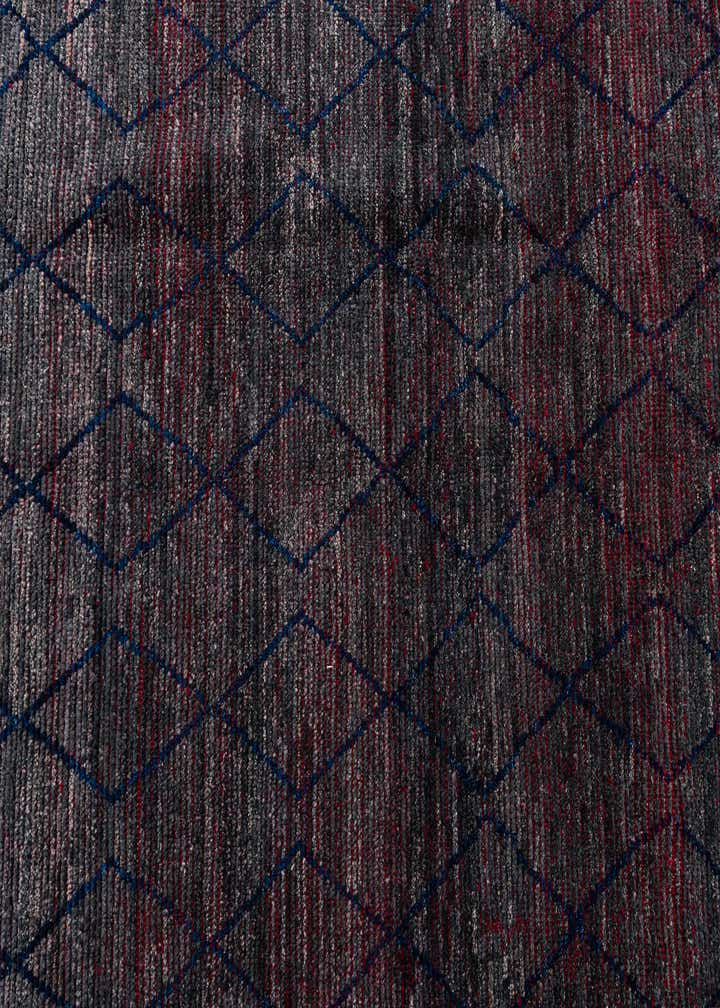 9' 6 x 12' 9 Hand Knotted Moroccan Wool Rug