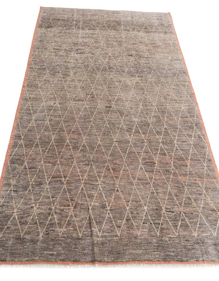 Detail image of 8' 9 x 10' 3  Hand Knotted Moroccan Wool Rug