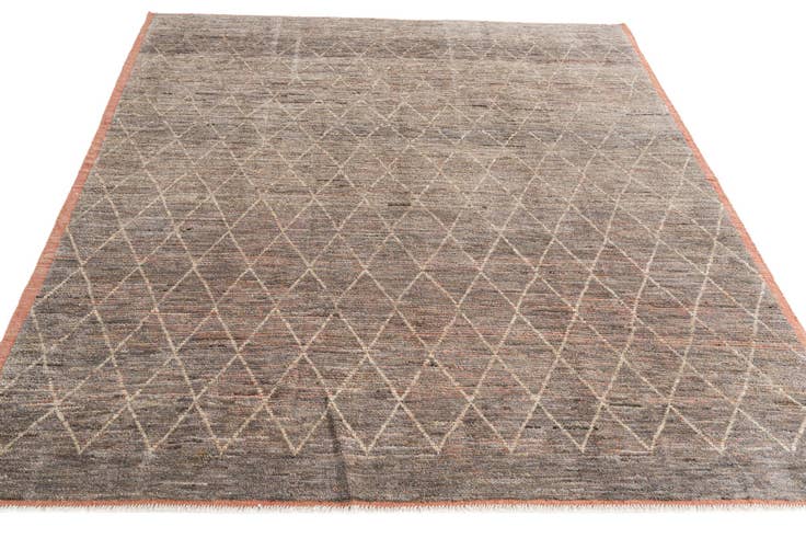 Detailansicht von 265cm x 310cm Handgeknüpft Marokkanisch Wolle Teppich