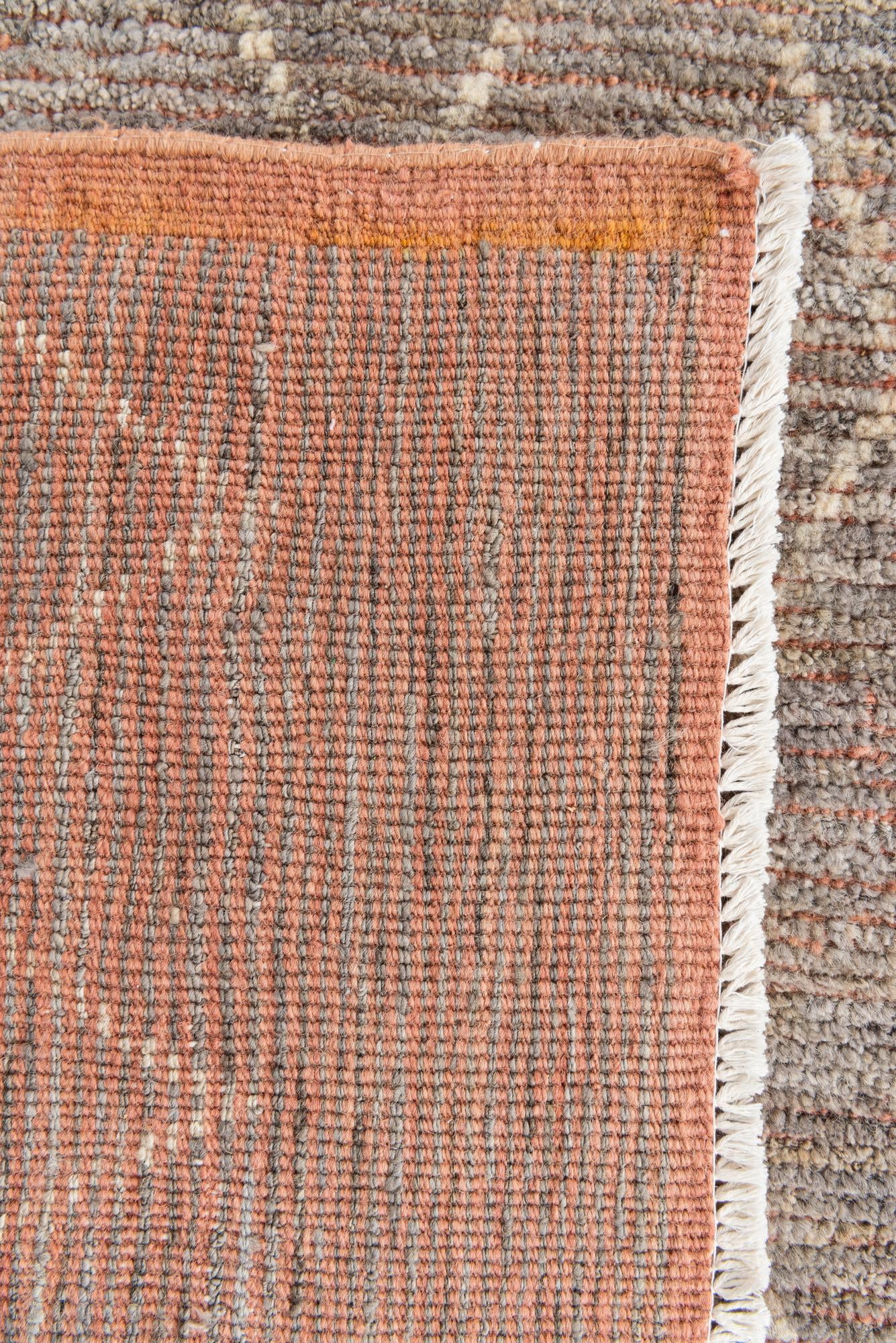 8' 9 x 10' 3 Hand Knotted Moroccan Wool Rug