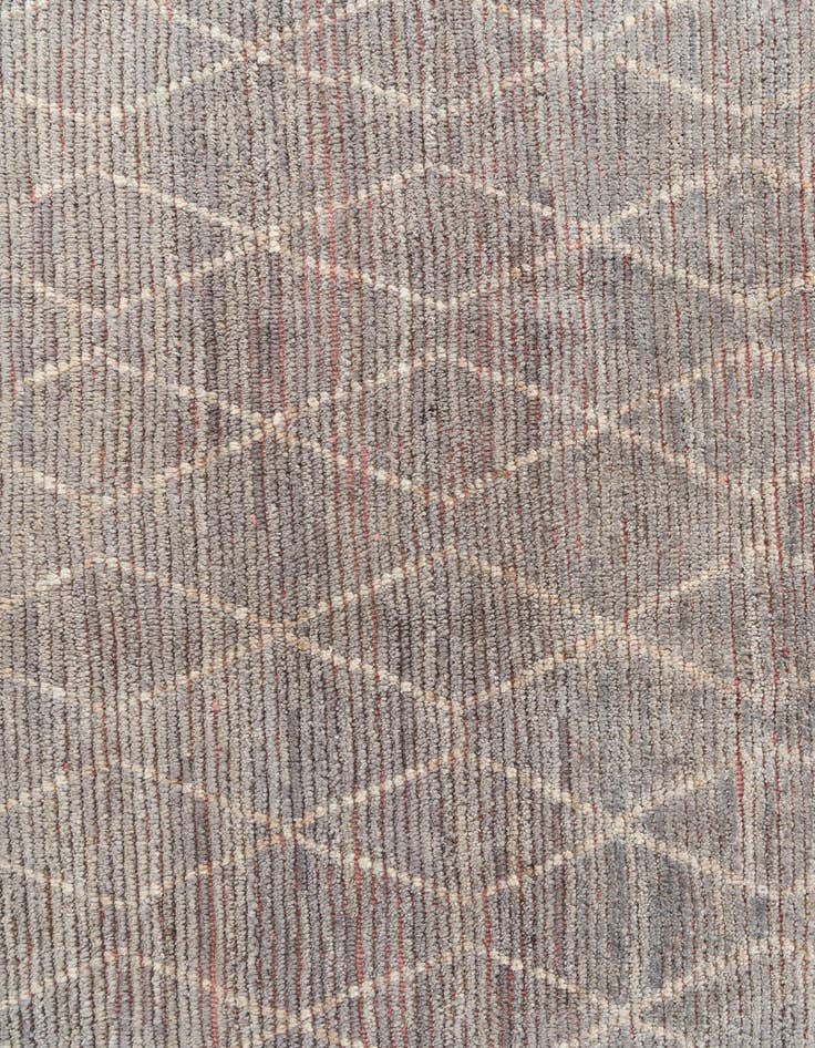 Detail image of 8' 5 x 9' 5  Hand Knotted Moroccan Wool Rug