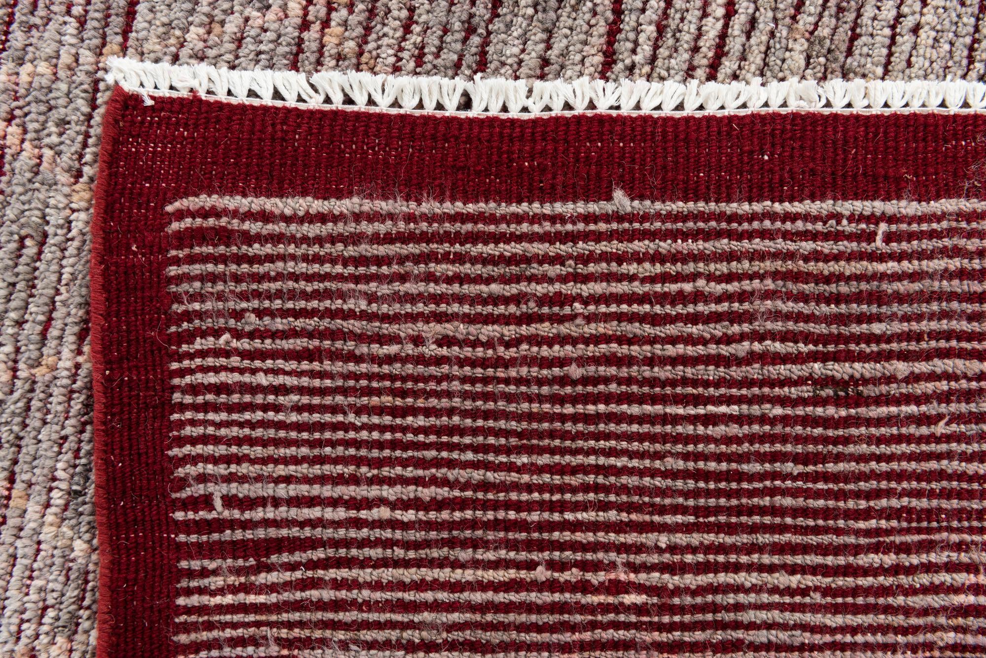 8' 6 x 10' 4 Hand Knotted Moroccan Wool Rug