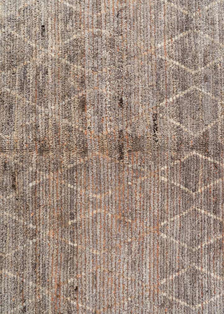 8' 1 x 10' 8 Hand Knotted Moroccan Wool Rug