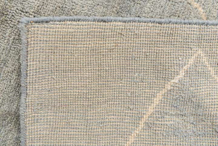 4' 7 x 6' 7 Hand Knotted Moroccan Wool Rug