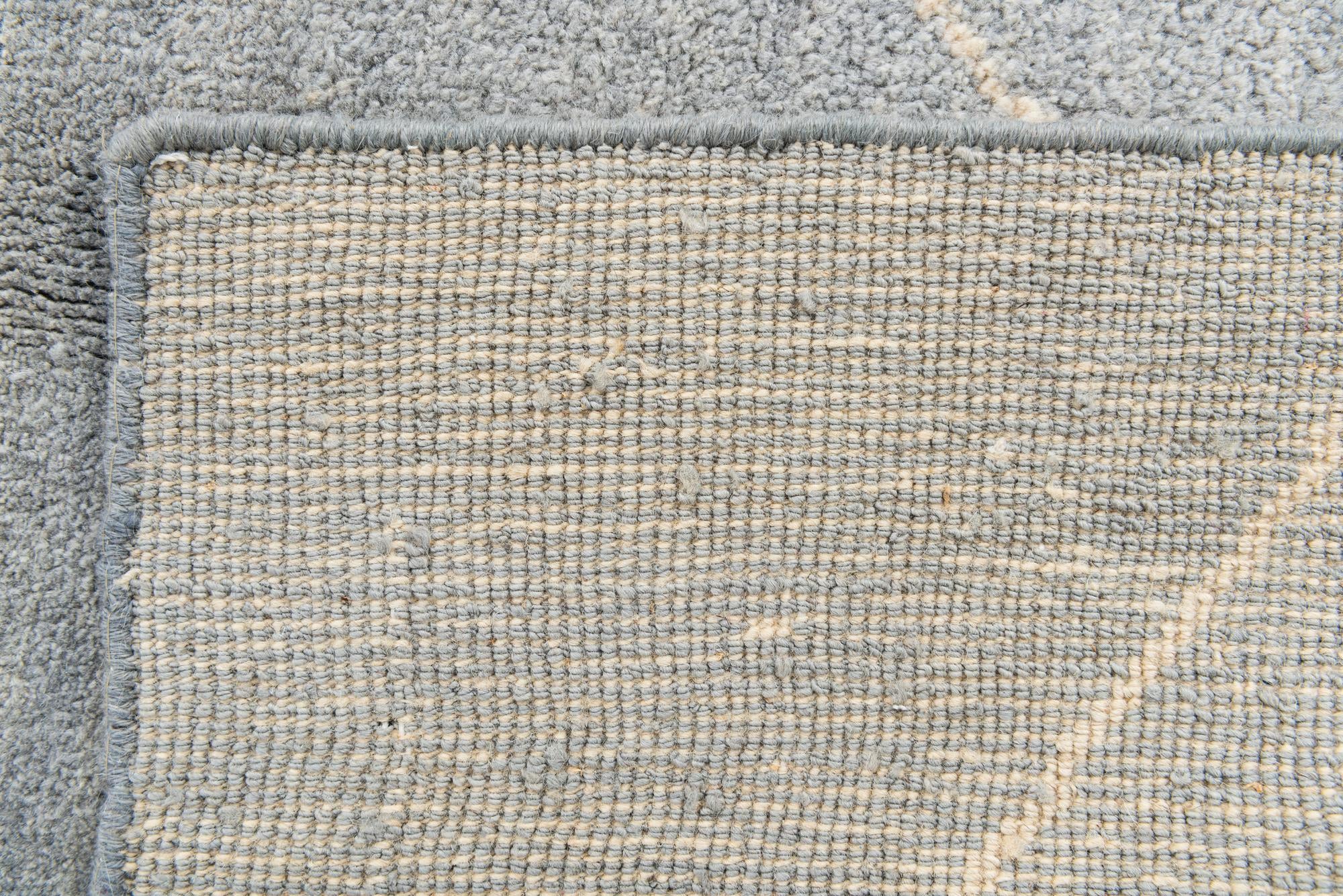 4' 7 x 6' 7 Hand Knotted Moroccan Wool Rug