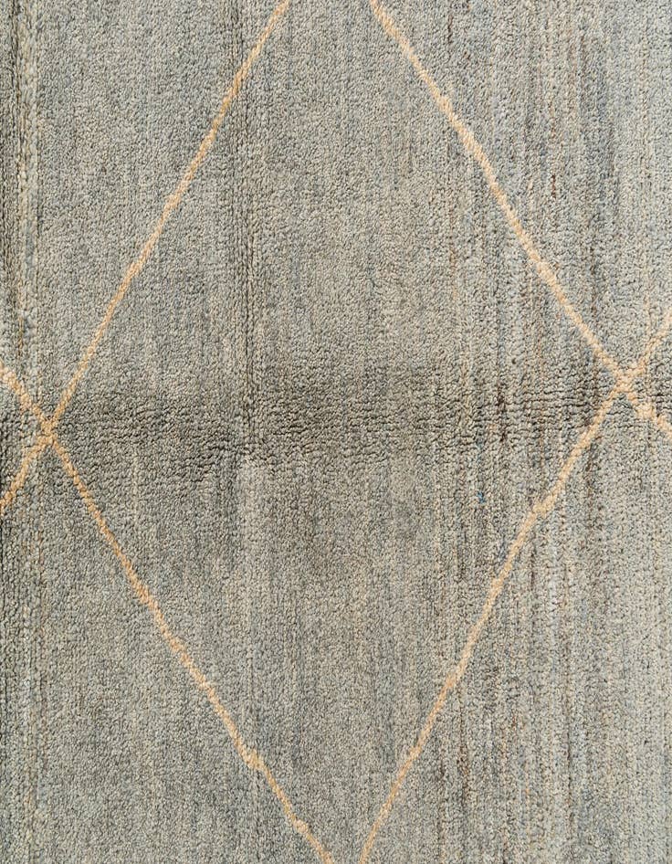 Detail image of 4' 5 x 6' 9  Hand Knotted Moroccan Wool Rug
