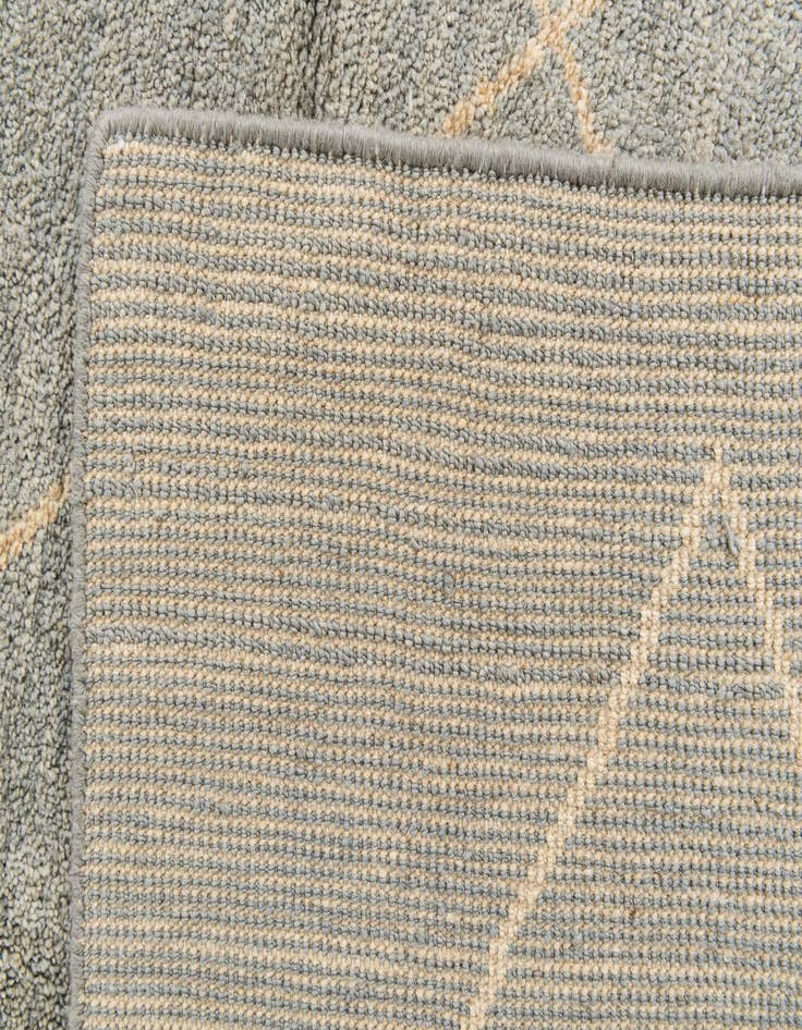 Detail image of 4' 5 x 6' 9  Hand Knotted Moroccan Wool Rug