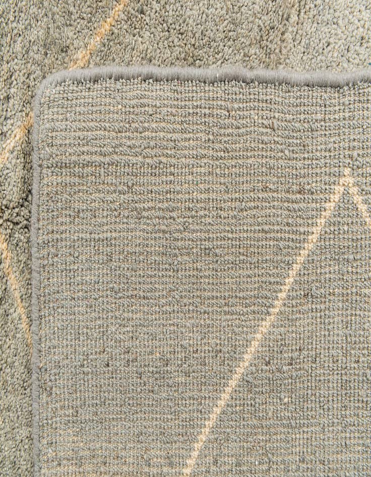 Detail image of 4' 6 x 6' 6  Hand Knotted Moroccan Wool Rug