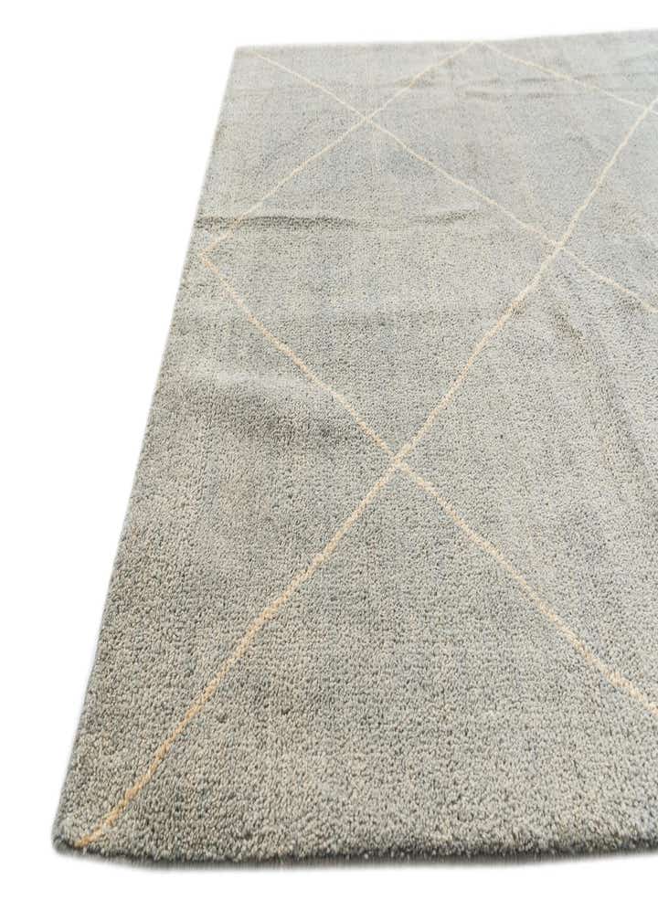 4' 5 x 6' 7 Hand Knotted Moroccan Wool Rug