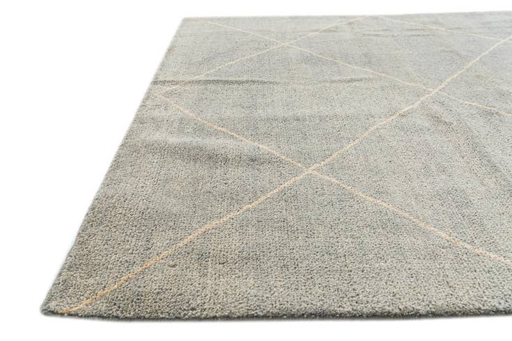 Detail image of 4' 5 x 6' 7 Hand Knotted Moroccan Wool Rug