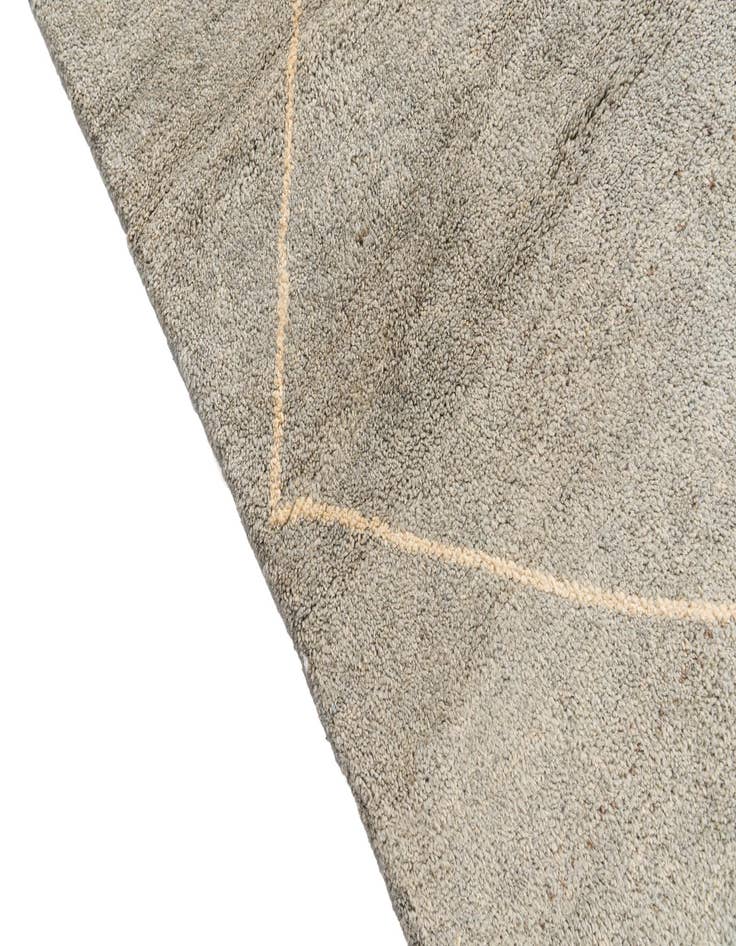 Detail image of 4' 7 x 6' 10  Hand Knotted Moroccan Wool Rug