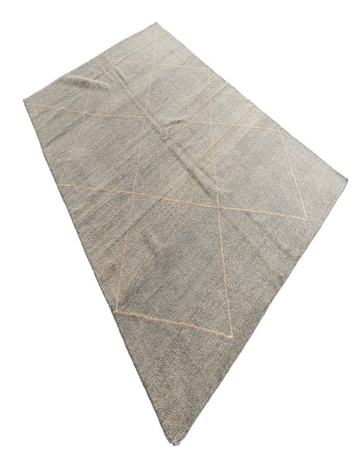 Detail image of 5' 6 x 8' 3  Hand Knotted Moroccan Wool Rug