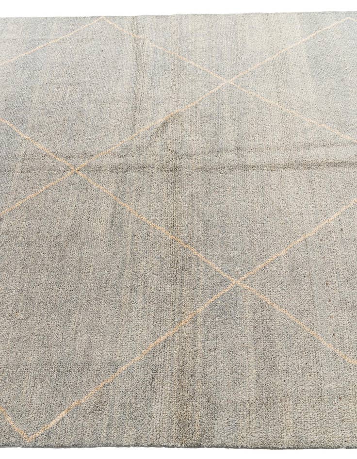 Detail image of 5' 6 x 8' 3  Hand Knotted Moroccan Wool Rug