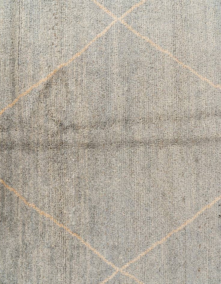 Detail image of 5' 6 x 8' 3  Hand Knotted Moroccan Wool Rug