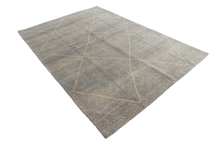 Detail image of 5' 7 x 8' Hand Knotted Moroccan Wool Rug