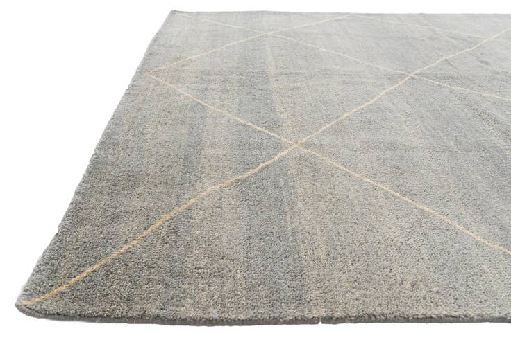 Detail image of 5' 7 x 8' Hand Knotted Moroccan Wool Rug