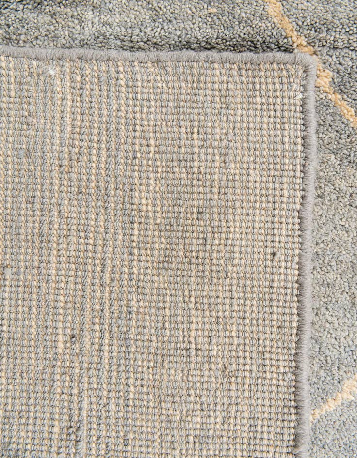Detail image of 5' 7 x 8'  Hand Knotted Moroccan Wool Rug