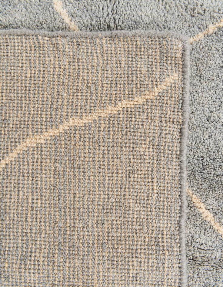Detail image of 5' 8 x 8' 1  Hand Knotted Moroccan Wool Rug