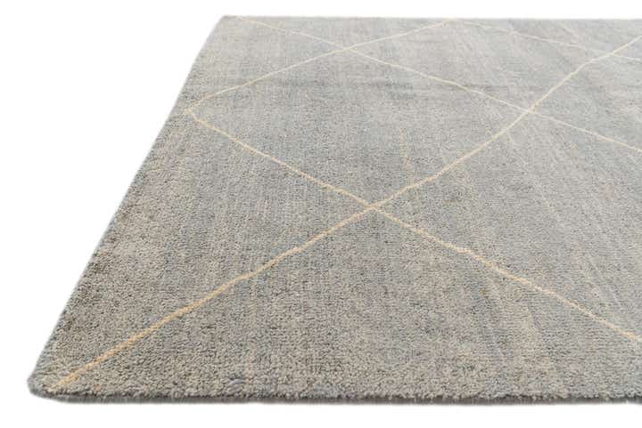 4' 8 x 6' 7 Hand Knotted Moroccan Wool Rug
