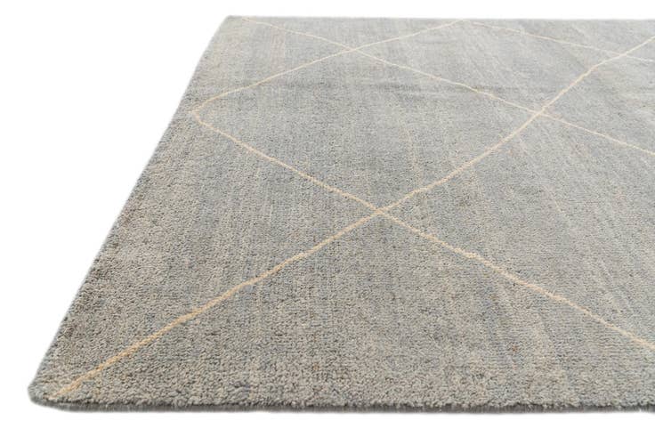 Detail image of 4' 8 x 6' 7 Hand Knotted Moroccan Wool Rug