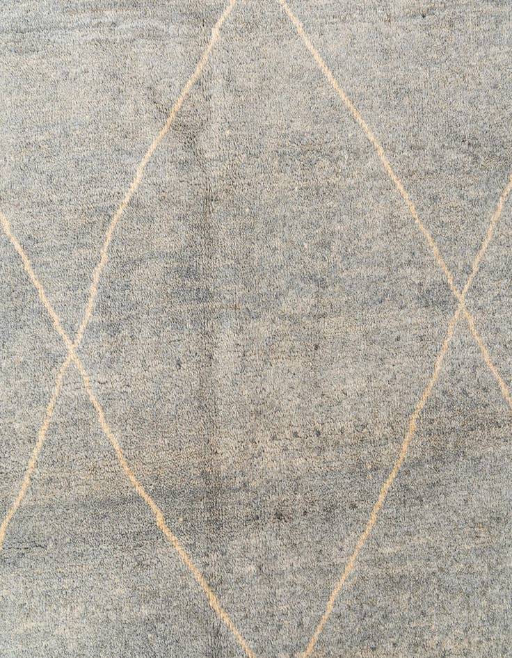 Detail image of 4' 8 x 6' 7  Hand Knotted Moroccan Wool Rug