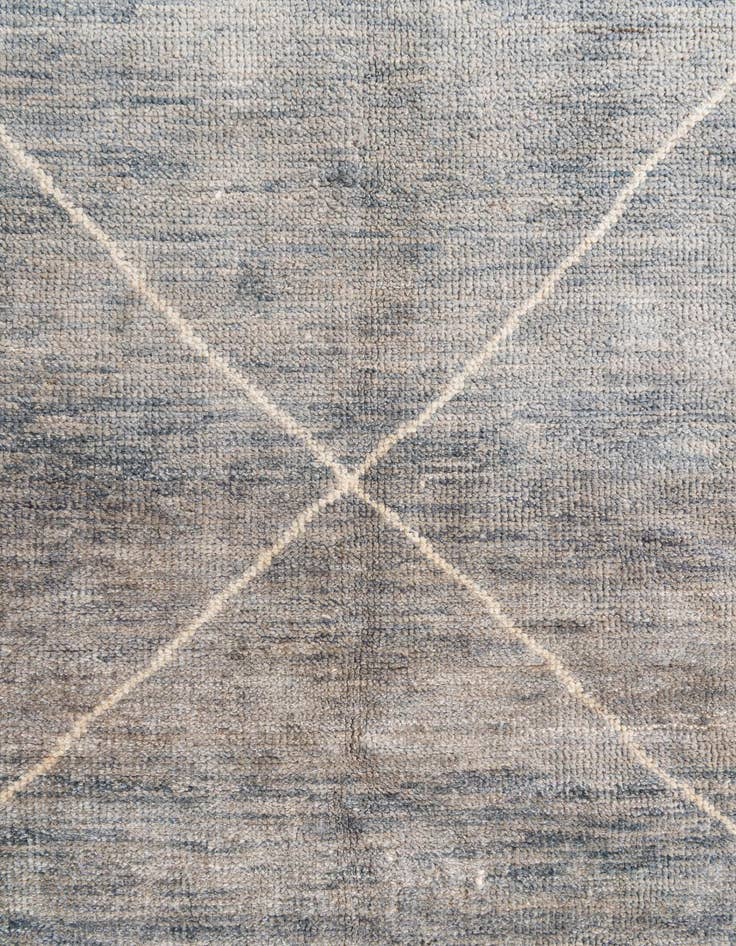 Detail image of 5' 6 x 7' 10  Hand Knotted Moroccan Wool Rug