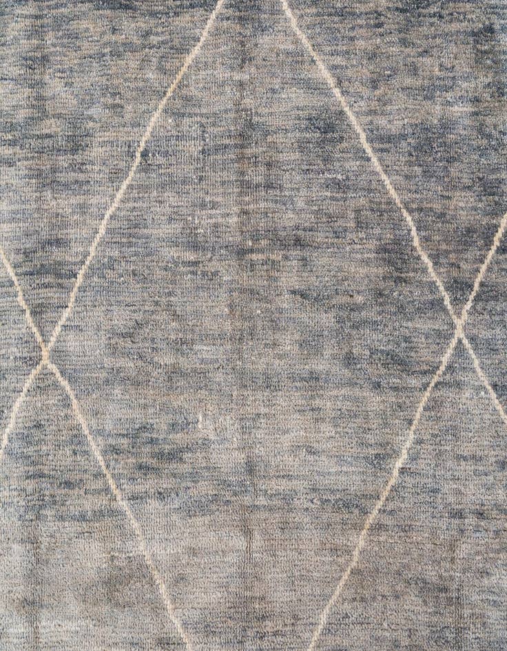 Detail image of 5' 6 x 7' 10  Hand Knotted Moroccan Wool Rug