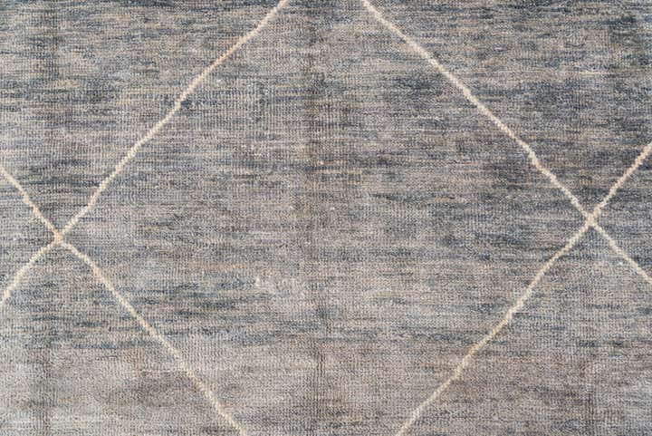 170cm x 240cm Handgeknüpft Marokkanisch Wolle Teppich